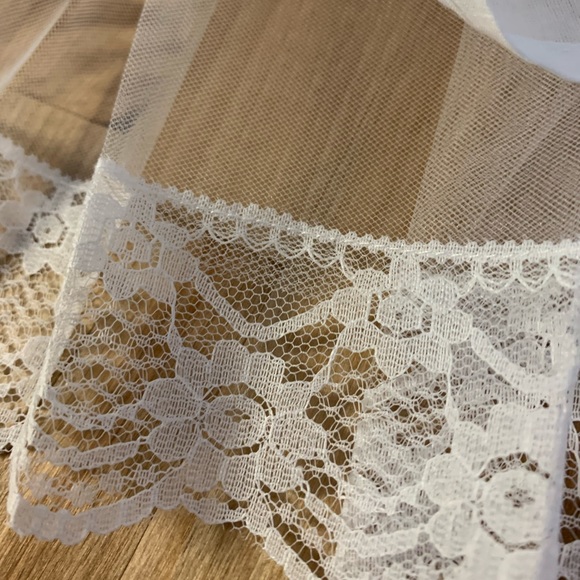 White Sequins Rainbow Ruffle Sparkle A Line Dress New - Picture 13 of 15